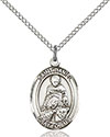 Sterling Silver St. Daniel Pendant 8024