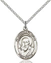 Sterling Silver St. Francis de Sales Pendant 8035