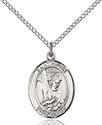 Sterling Silver St. Helen Pendant 8043
