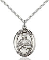 Sterling Silver St. Kateri Pendant 8061