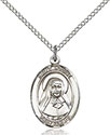 Sterling Silver St. Louise De Marillac Pendant 8064