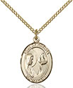 14kt Gold Filled O/L Star of the Sea Pendant 8101