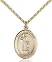 14kt Gold Filled St. Stephen the Martyr Pendant 8104