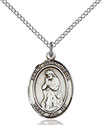 Sterling Silver St. Juan Diego Pendant 8111