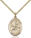 14kt Gold Filled St. John of God Pendant 8112