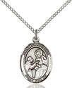 Sterling Silver St. John of God Pendant 8112