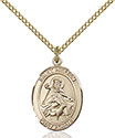 14kt Gold Filled St. William of Rochester Pendant 8114