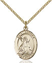 14kt Gold Filled St. Bridget of Sweden Pendant 8122