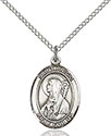 Sterling Silver St. Brigid of Ireland Pendant 8123