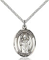 Sterling Silver St. Stanislaus Pendant 8124
