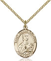 14kt Gold Filled St. Gemma Galgani Pendant 8130