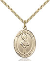 14kt Gold Filled St. Sebastian/Dance Pendant 8173