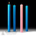 Blue Advent Candle Sets 51&#37; 1&#45;1&#47;2&#34; Diameter