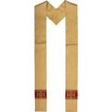Stole Assisi Gold Lame 823