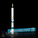 Baptismal Candle 51&#37; Beeswax 841008