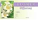 Offering Envelope Easter Flower 9449