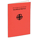 Liturgy of the Hours Supplement 405/04