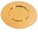Footed Paten Engraved 374G