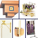 Brackets, Pedestals, Stands & Vases
