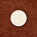 Altar Bread 1-1/8&quot; Diameter with Cross CA-3