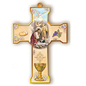 First Communion Laminated Wall Cross Boy CX 50 FCB 1