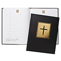 Guest Book Black Leatherette