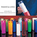 Inserta&#149;lite&#174; 3, 5, 6, &amp; 7-Day Plastic Candles