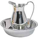 Basin &amp; Ewer Polished Pewter K219 &amp; K218