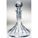 Pair of Crystal Cruets 15 oz Capacity K944