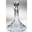 Pair of Crystal Cruets 15 oz Capacity K954