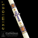 Eximious&#174; Hand Crafted &#34;Lilium&#174;&#34; Paschal Candle