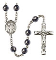 St. Wolfgang 8mm Hematite Rosary R6003S-8323