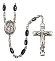 St. Marina 8x5mm Black Onyx Rosary R6005S-8379