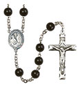 St. Mary Magdalene of Canossa 7mm Black Onyx Rosary R6007S-8429