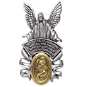 Visor Clip Guardian Angel &amp; St. Christopher SA2893