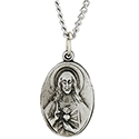 Sacred Heart Oval SM3923