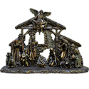 Nativity Set 8&quot; SR-NATY-BRZ